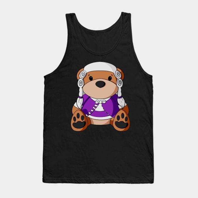 Baron Teddy Bear Tank Top by Alisha Ober Designs